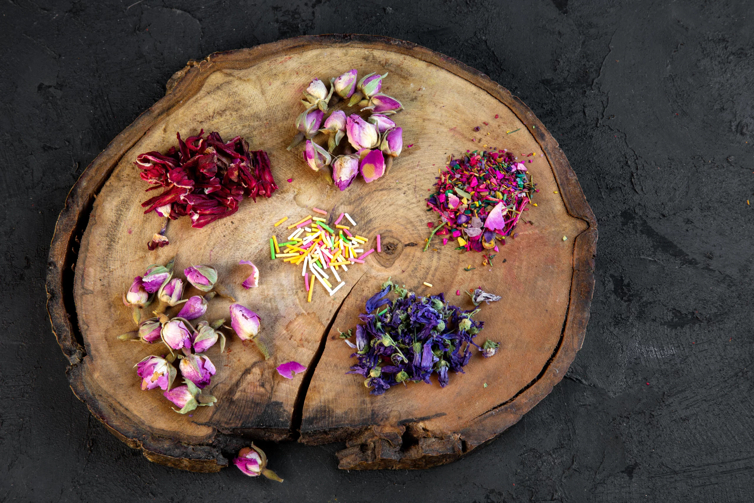 Fleurs séchées